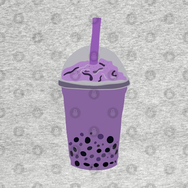 Purple Bubble Tea by Artofcuteness